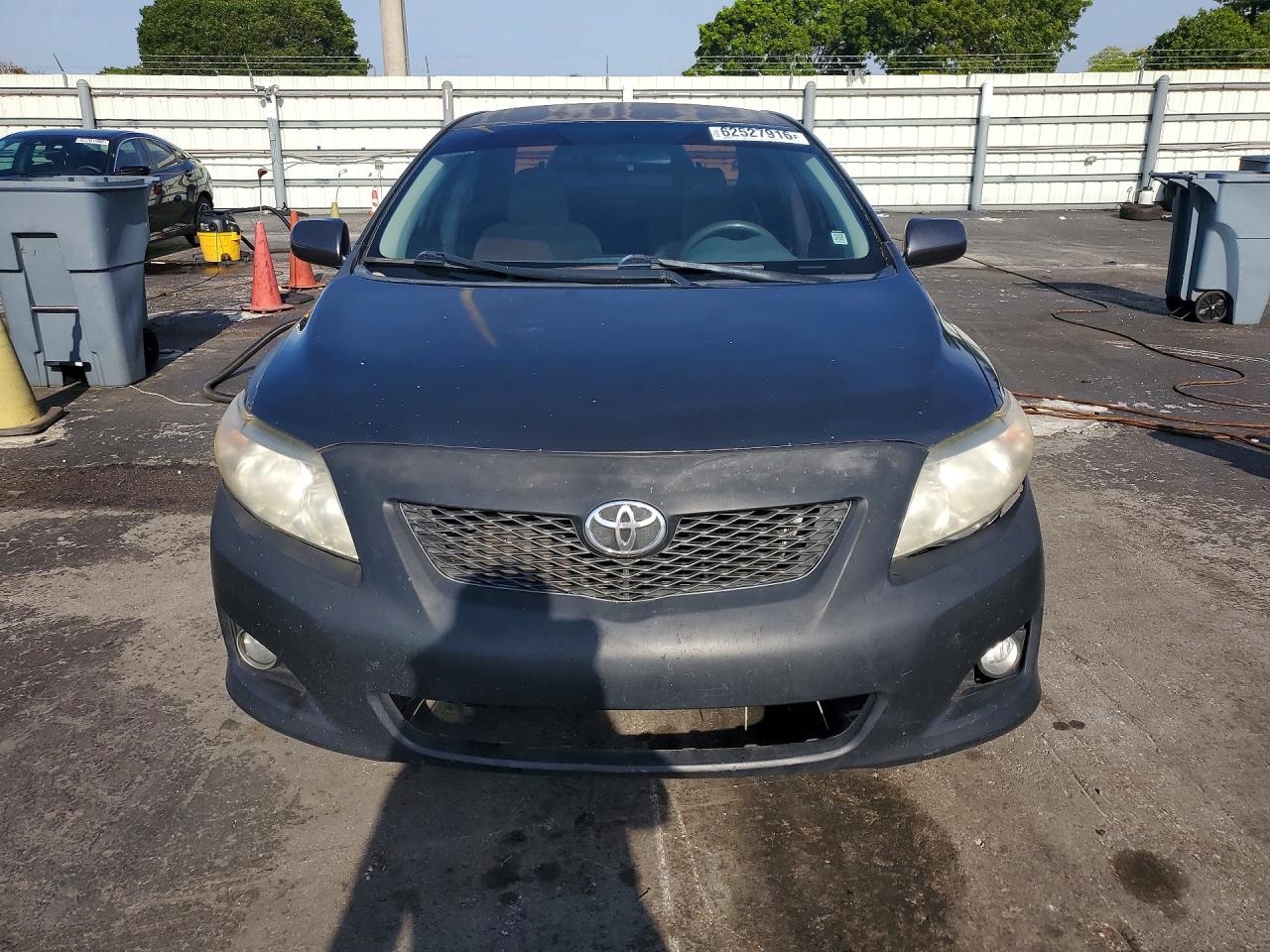 2009 Toyota Corolla Le Серый vin: JTDBL40E299075424