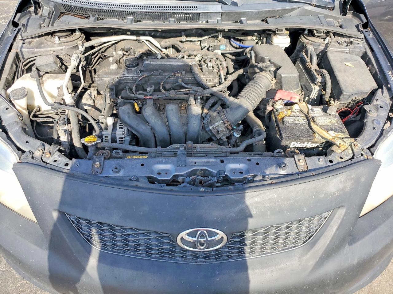 2009 Toyota Corolla Le Серый vin: JTDBL40E299075424