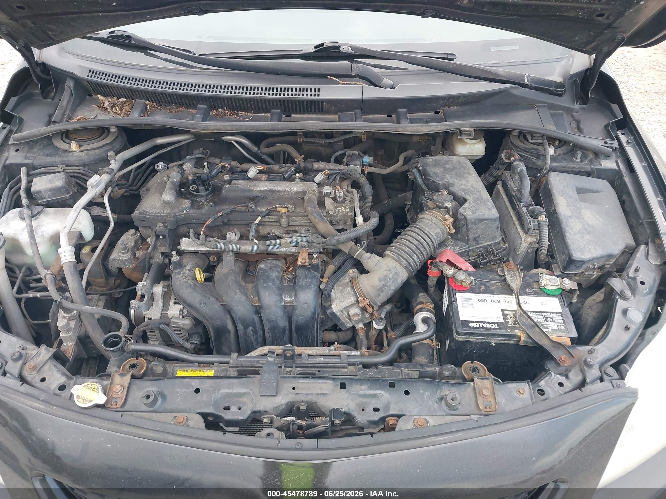 2009 Toyota Corolla Le Черный vin: JTDBL40E29J019367