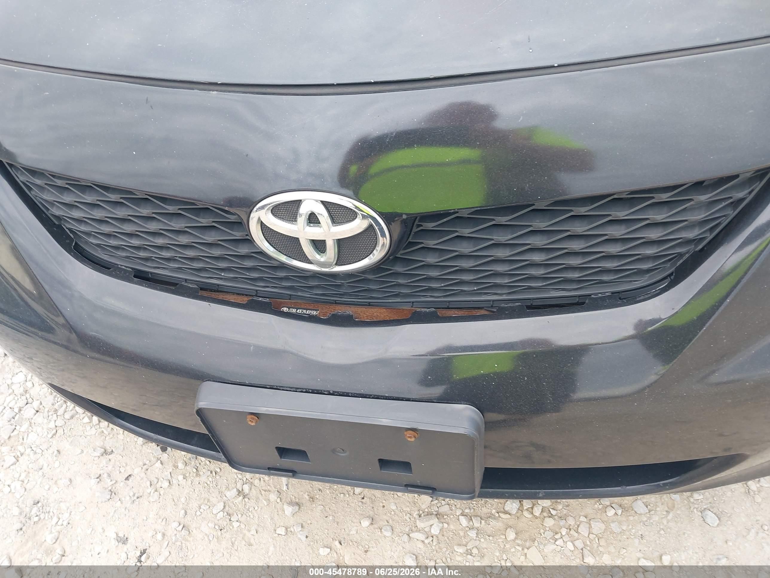 2009 Toyota Corolla Le Черный vin: JTDBL40E29J019367