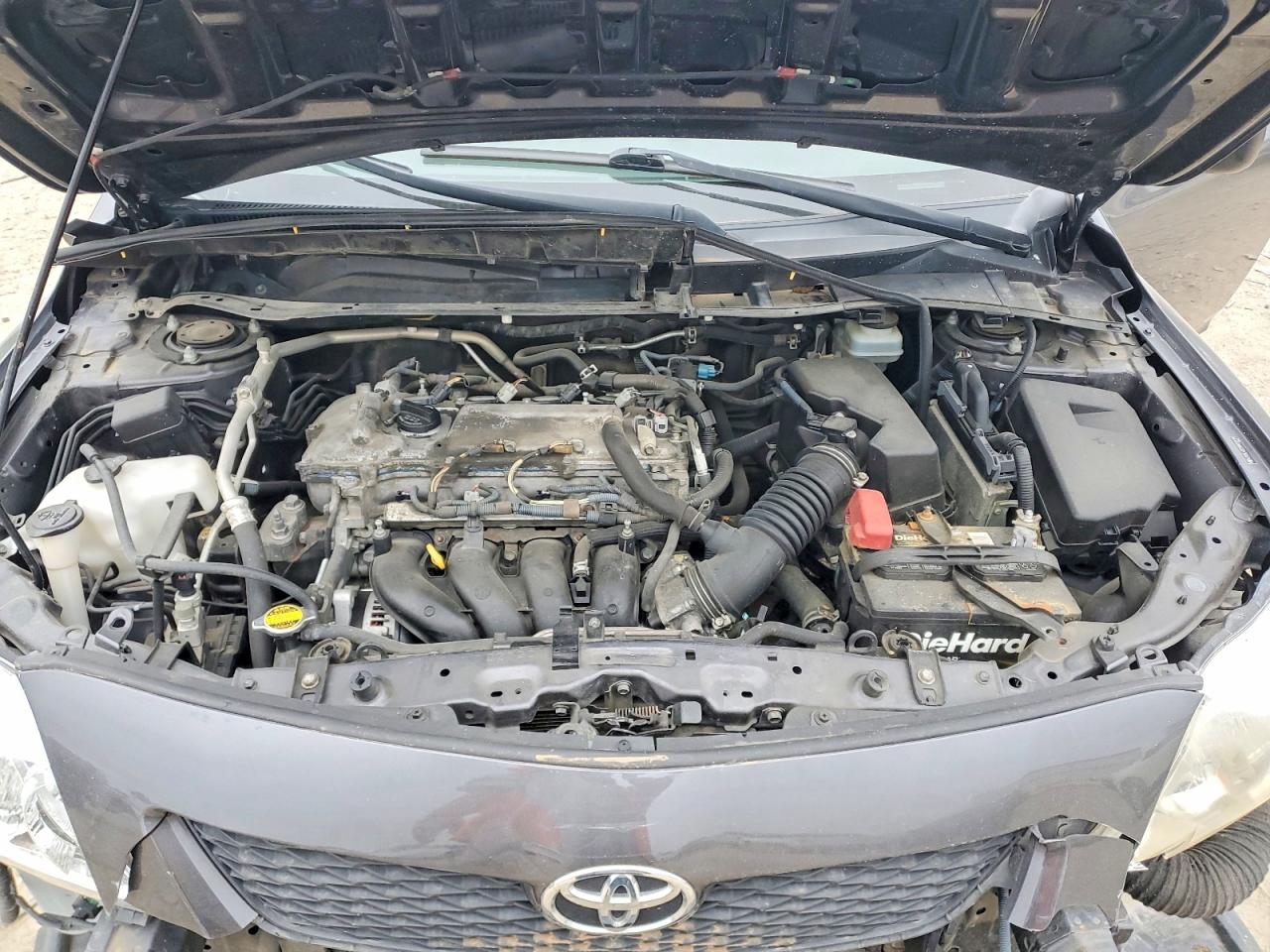 2009 Toyota Corolla Base Gray vin: JTDBL40E599019199