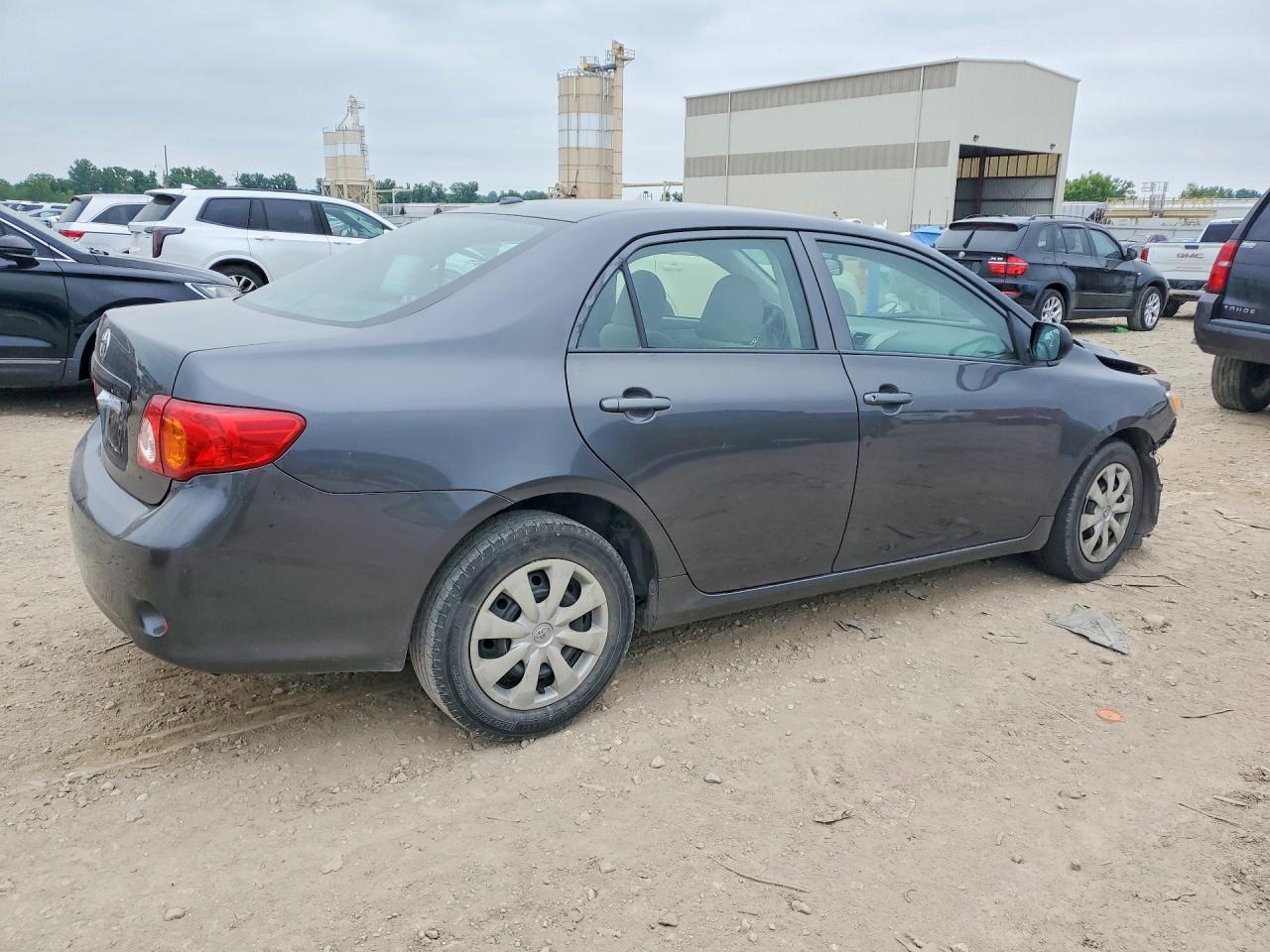 2009 Toyota Corolla Base Gray vin: JTDBL40E599019199