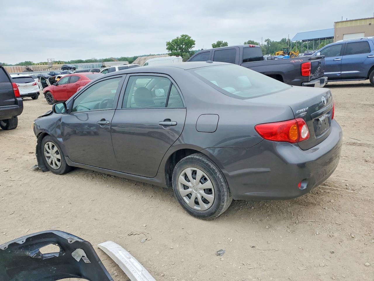 2009 Toyota Corolla Base Gray vin: JTDBL40E599019199