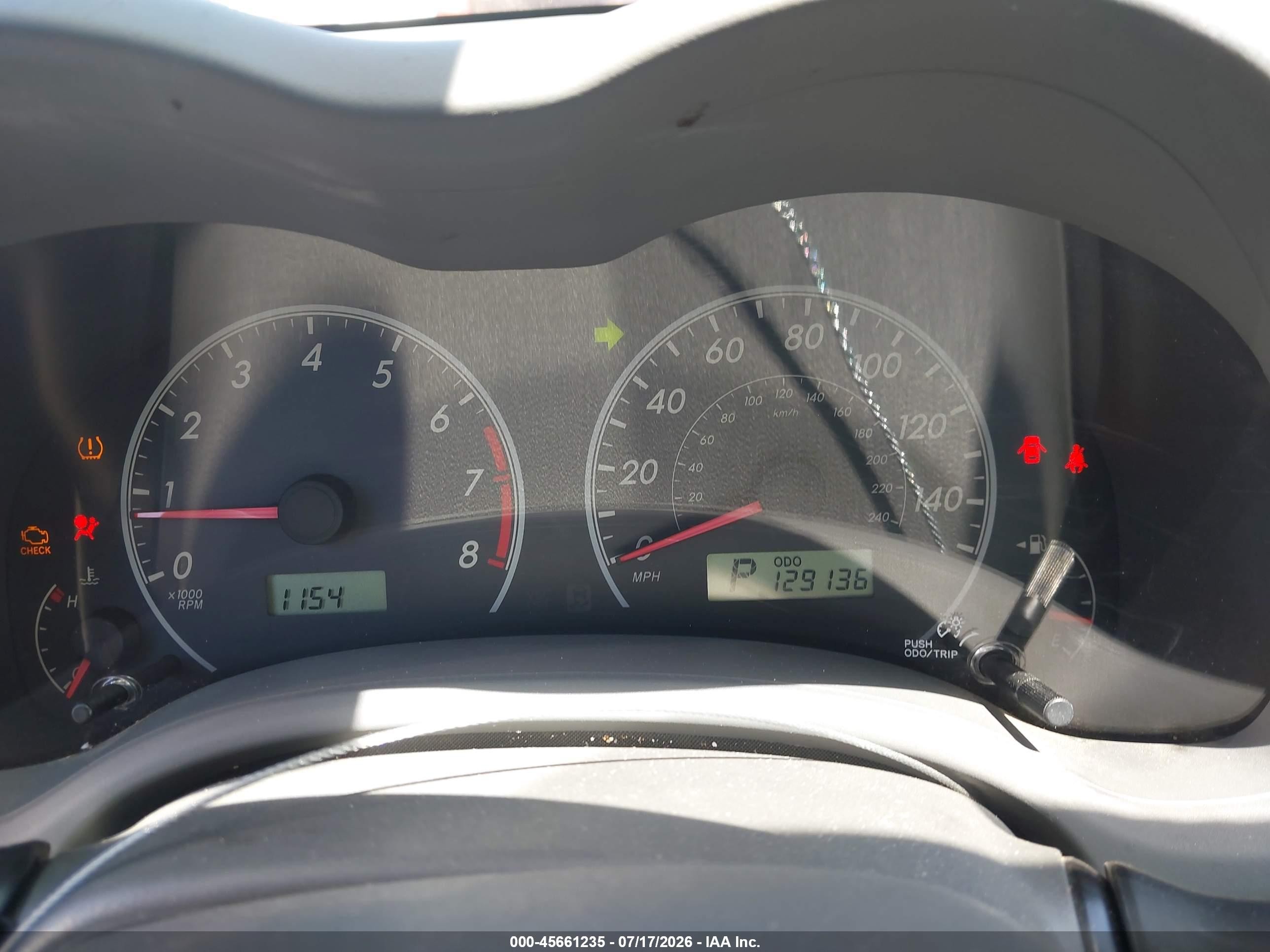 2009 Toyota Corolla Le Синий vin: JTDBL40E599019932