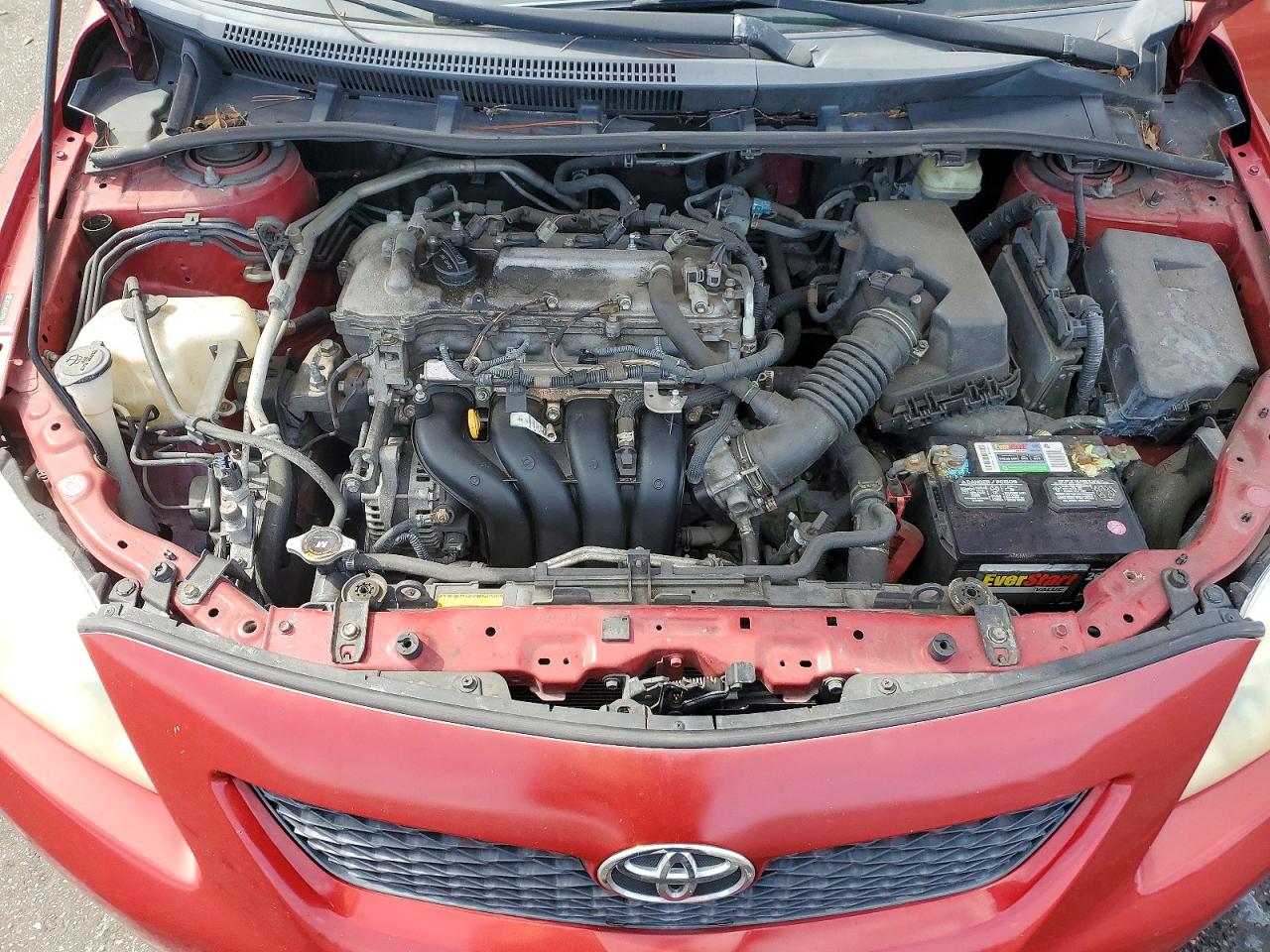 2009 Toyota Corolla Le Red vin: JTDBL40E599061775