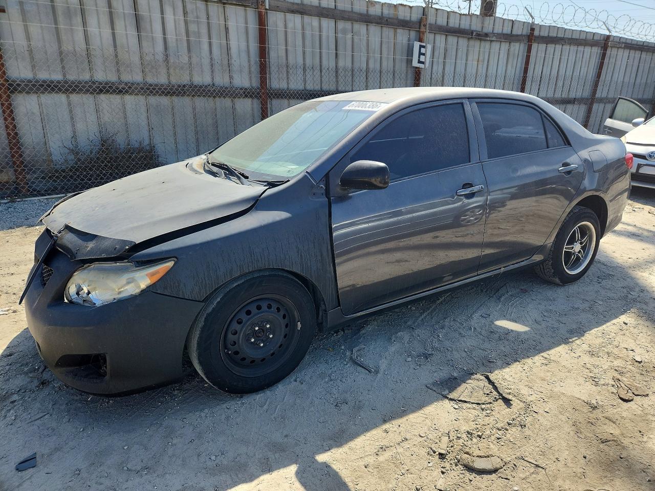 2009 Toyota Corolla Gray vin: JTDBL40E599066474
