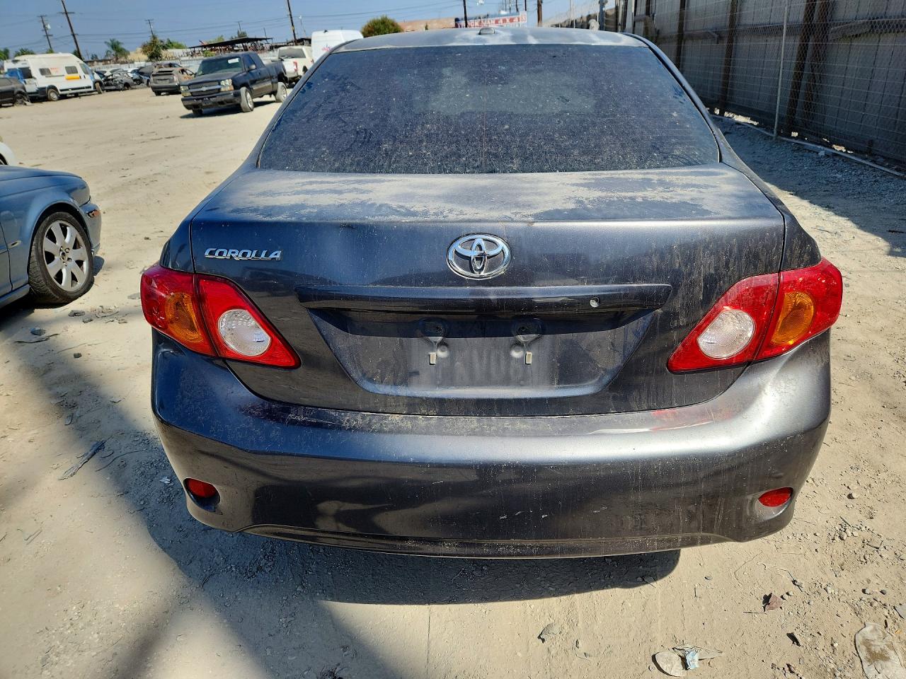 2009 Toyota Corolla Gray vin: JTDBL40E599066474