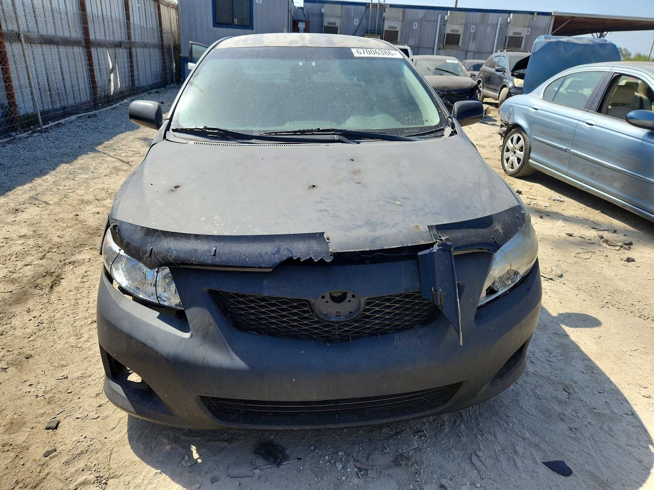 2009 Toyota Corolla Gray vin: JTDBL40E599066474