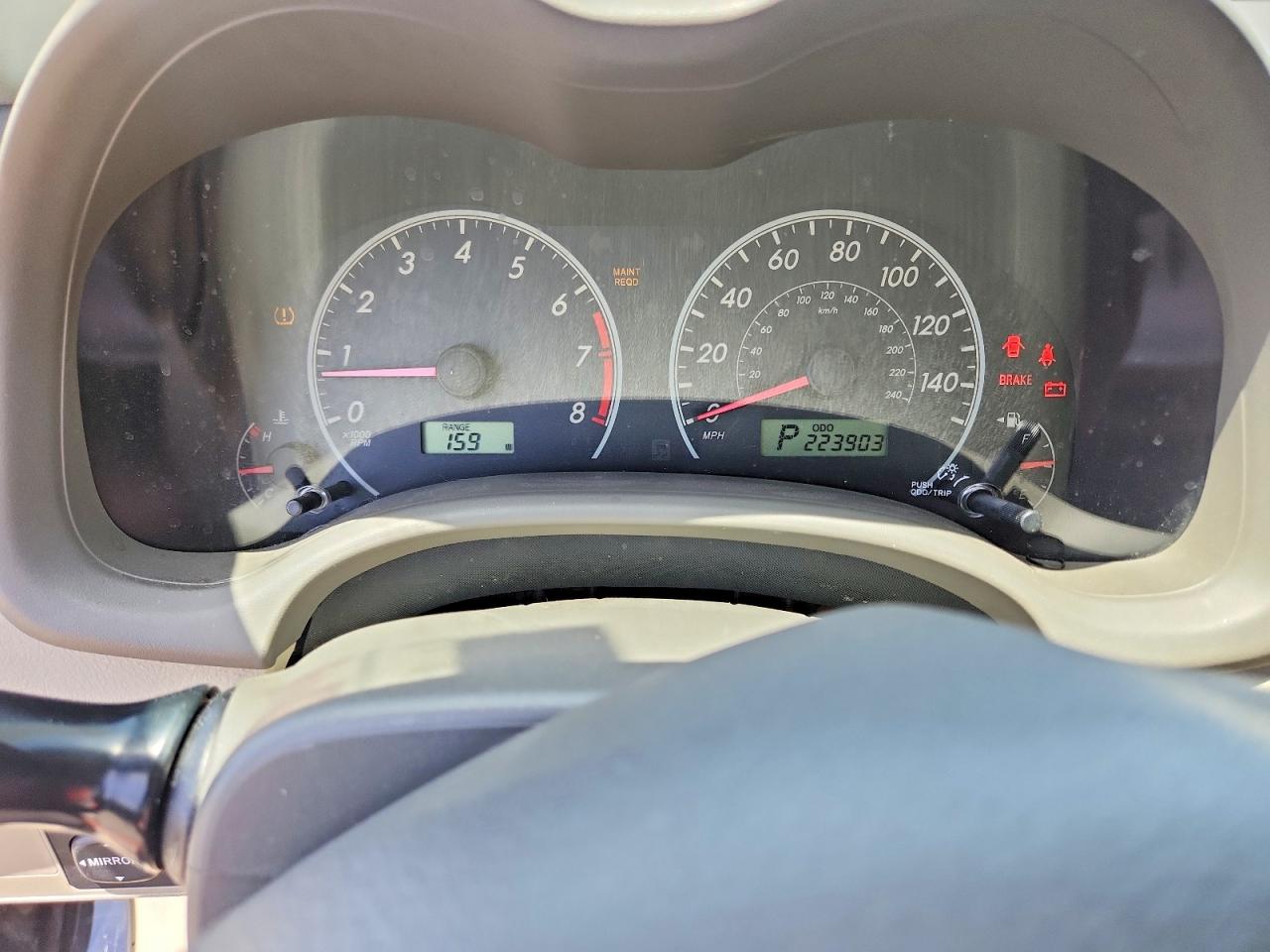 2009 Toyota Corolla Le Black vin: JTDBL40E599078768