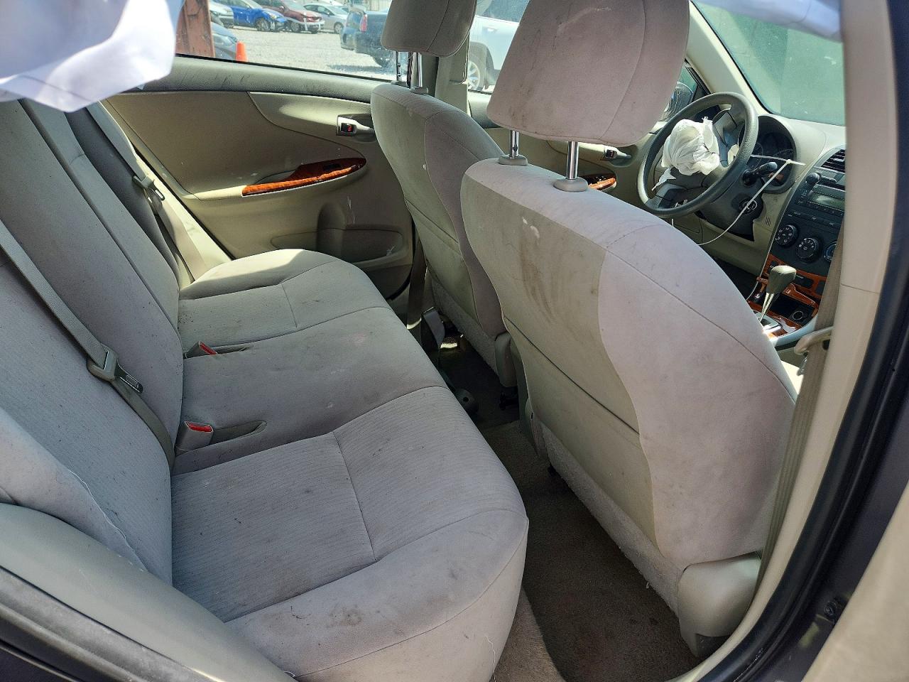 2009 Toyota Corolla Xle Gray vin: JTDBL40E599079676