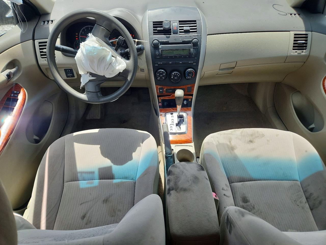 2009 Toyota Corolla Xle Gray vin: JTDBL40E599079676