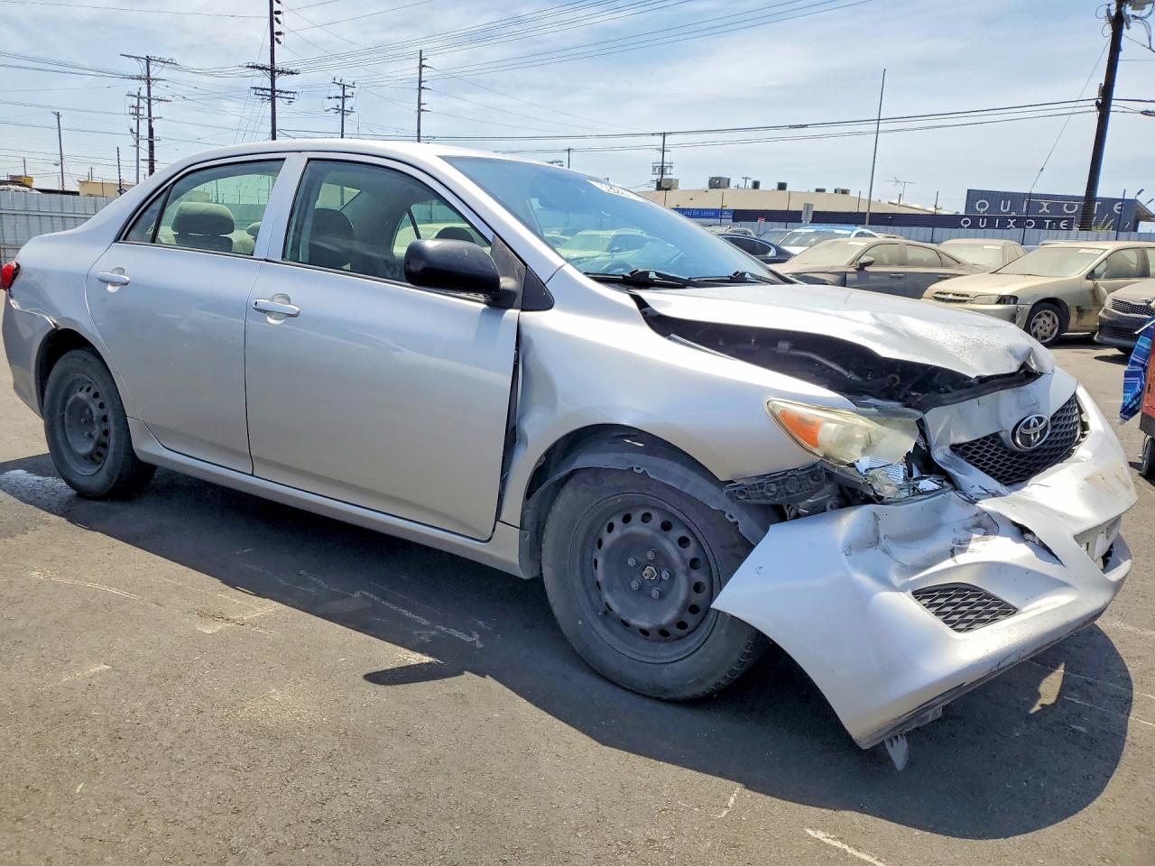 2009 Toyota Corolla Base Silver vin: JTDBL40E59J017273