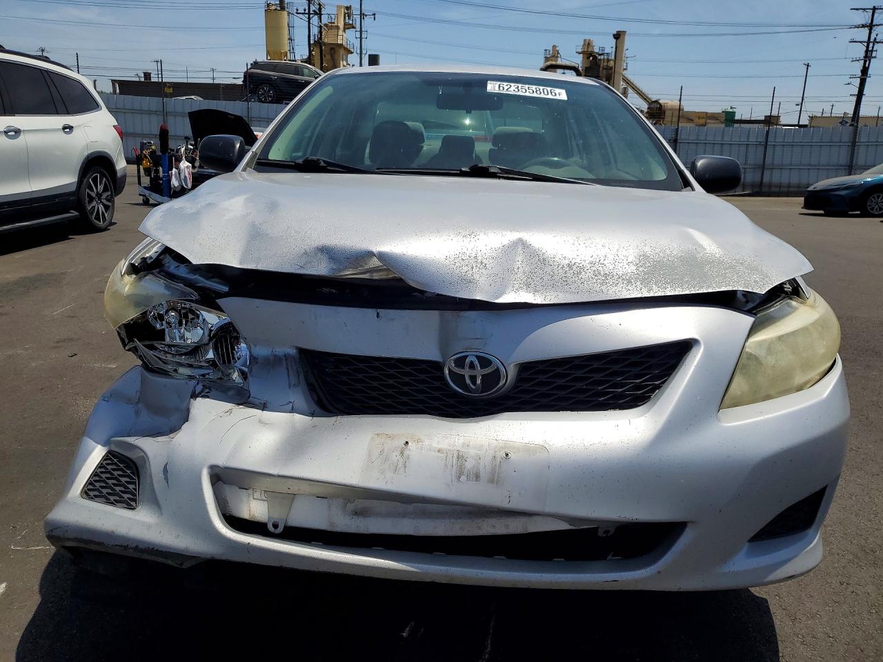 2009 Toyota Corolla Base Silver vin: JTDBL40E59J017273