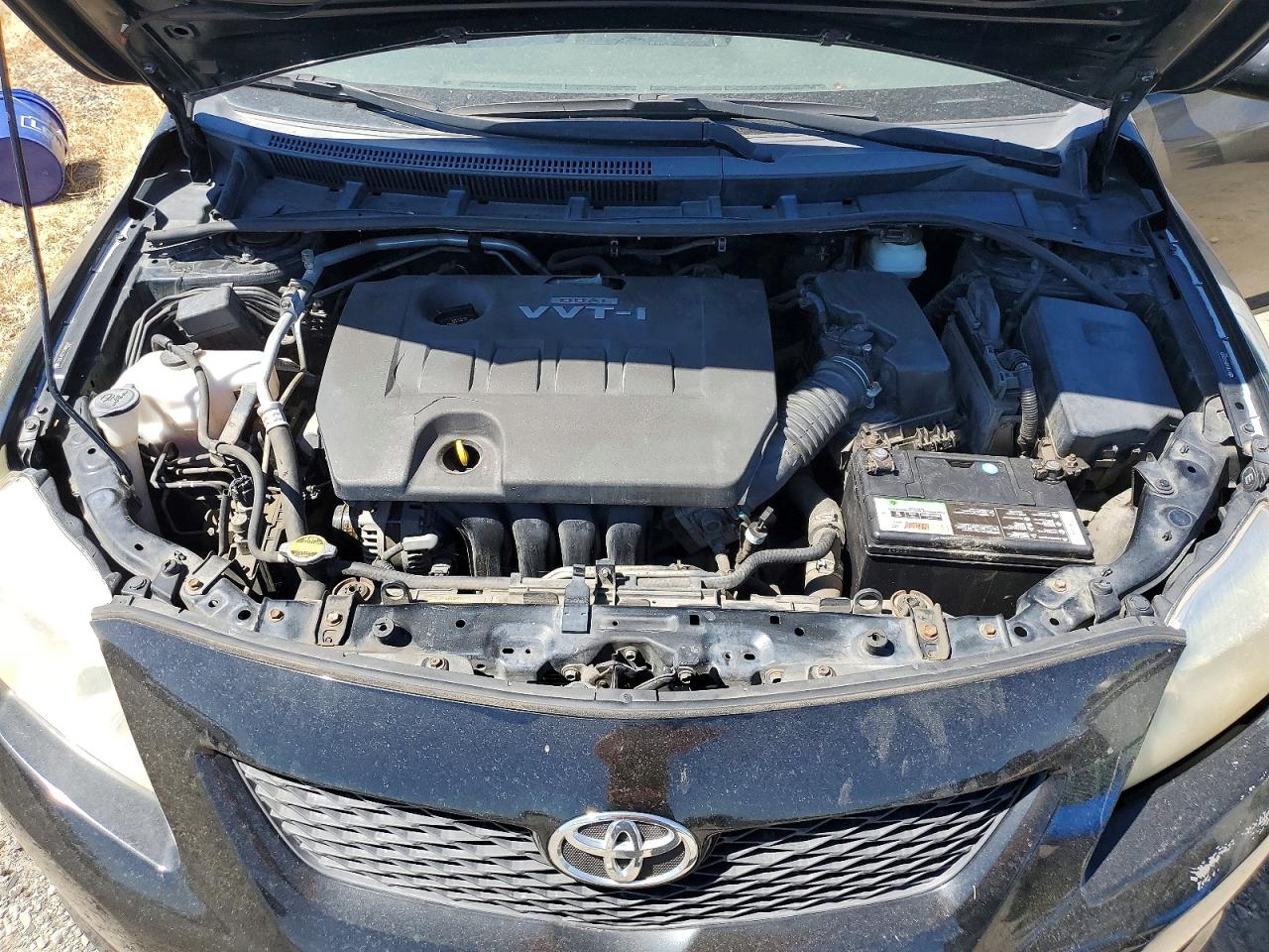 2009 Toyota Corolla Le Black vin: JTDBL40E59J028306