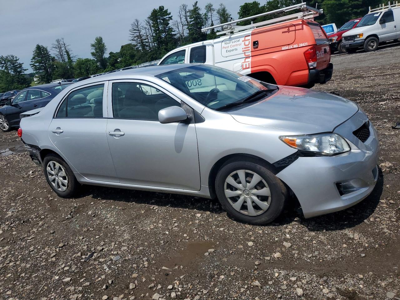 2009 Toyt Corolla Silver vin: JTDBL40E59J028936