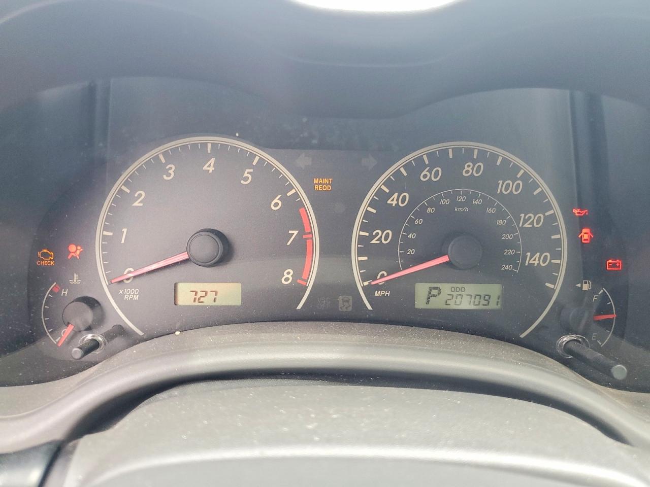 2009 Toyota Corolla Le Синий vin: JTDBL40E699055161