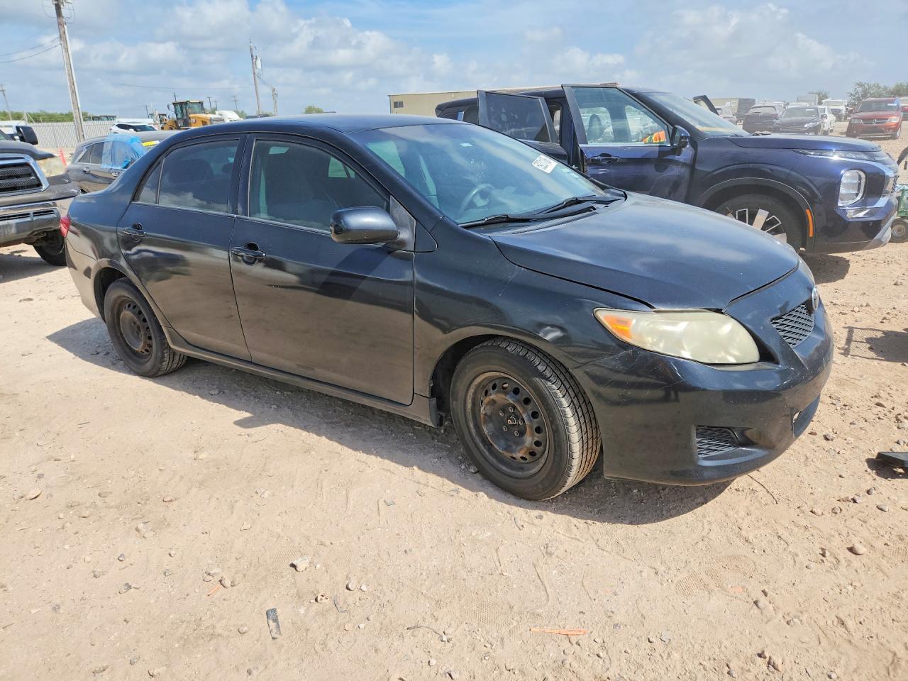 2009 Toyota Corolla Le Black vin: JTDBL40E699087852