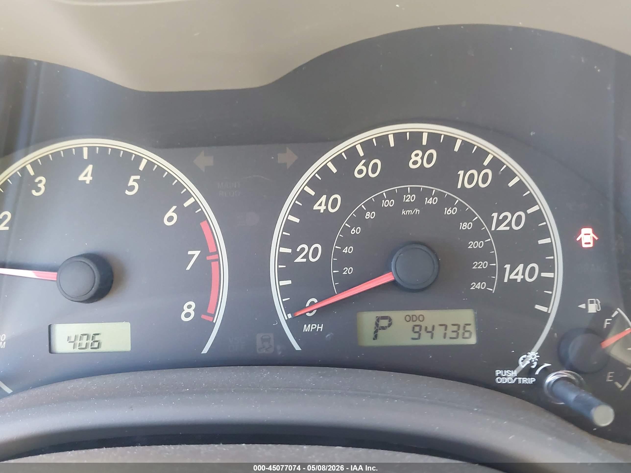 2009 Toyota Corolla   Black vin: JTDBL40E69J004497