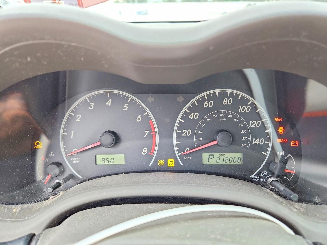 2009 Toyota Corolla Le Красный vin: JTDBL40E69J008940