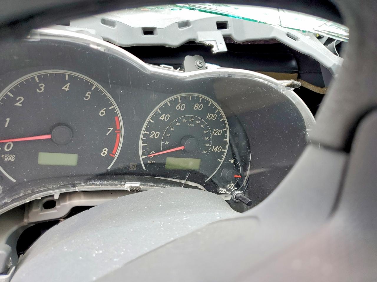 2009 Toyota Corolla Le Красный vin: JTDBL40E69J025821