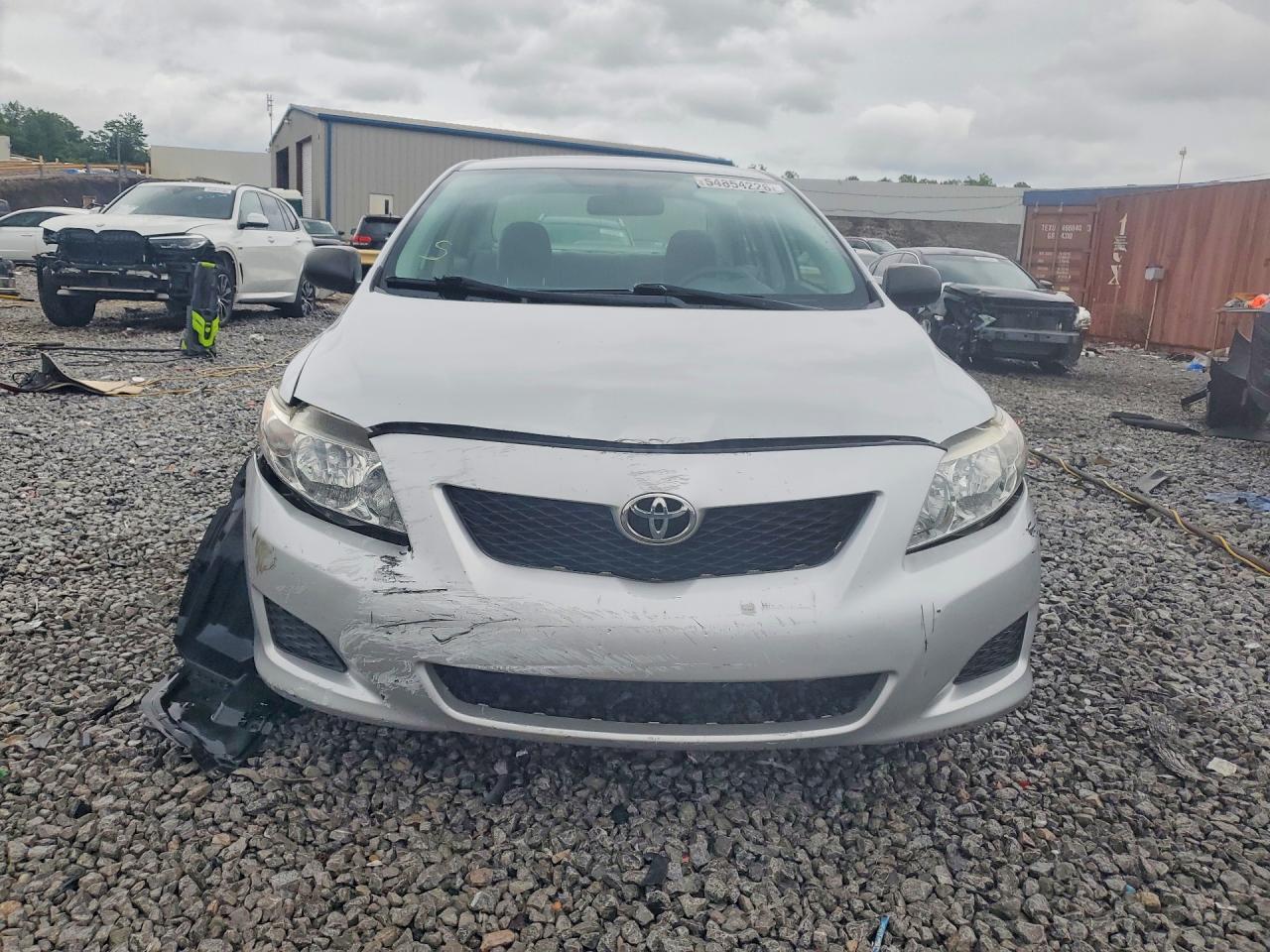 2009 Toyota Corolla Base Silver vin: JTDBL40E799046288
