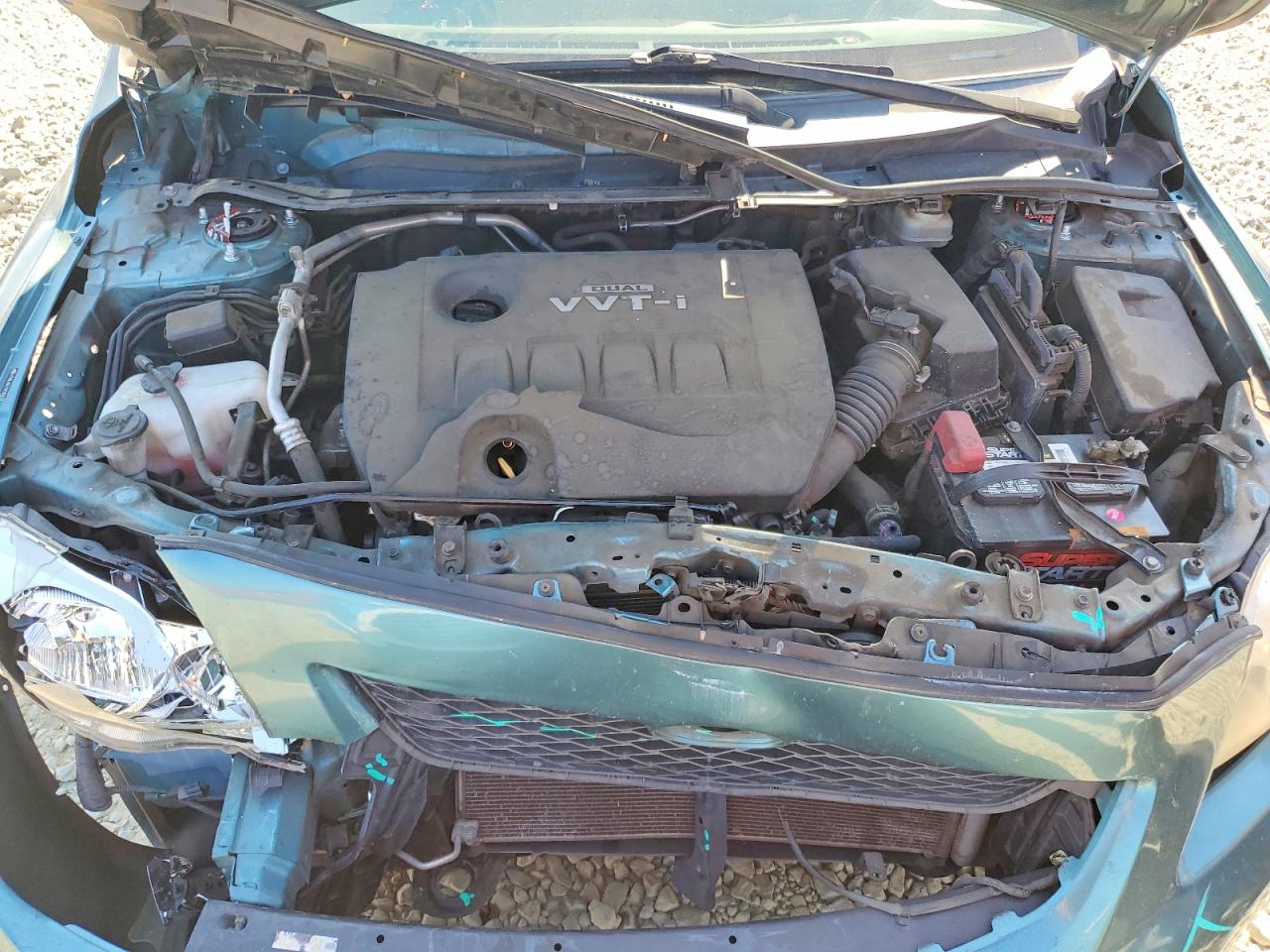 2009 Toyota Corolla Le Teal vin: JTDBL40E799070932