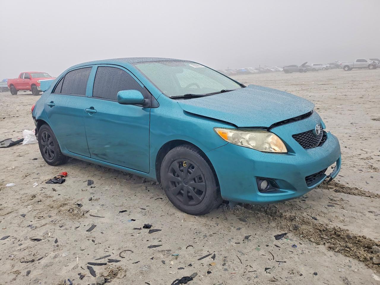 2009 Toyota Corolla Base Синий vin: JTDBL40E79J037184