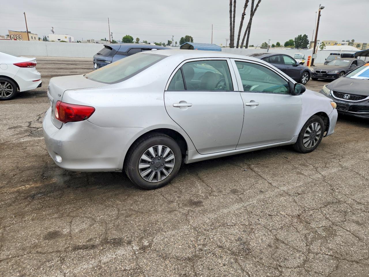 2009 Toyota Corolla Le Silver vin: JTDBL40E79J046399