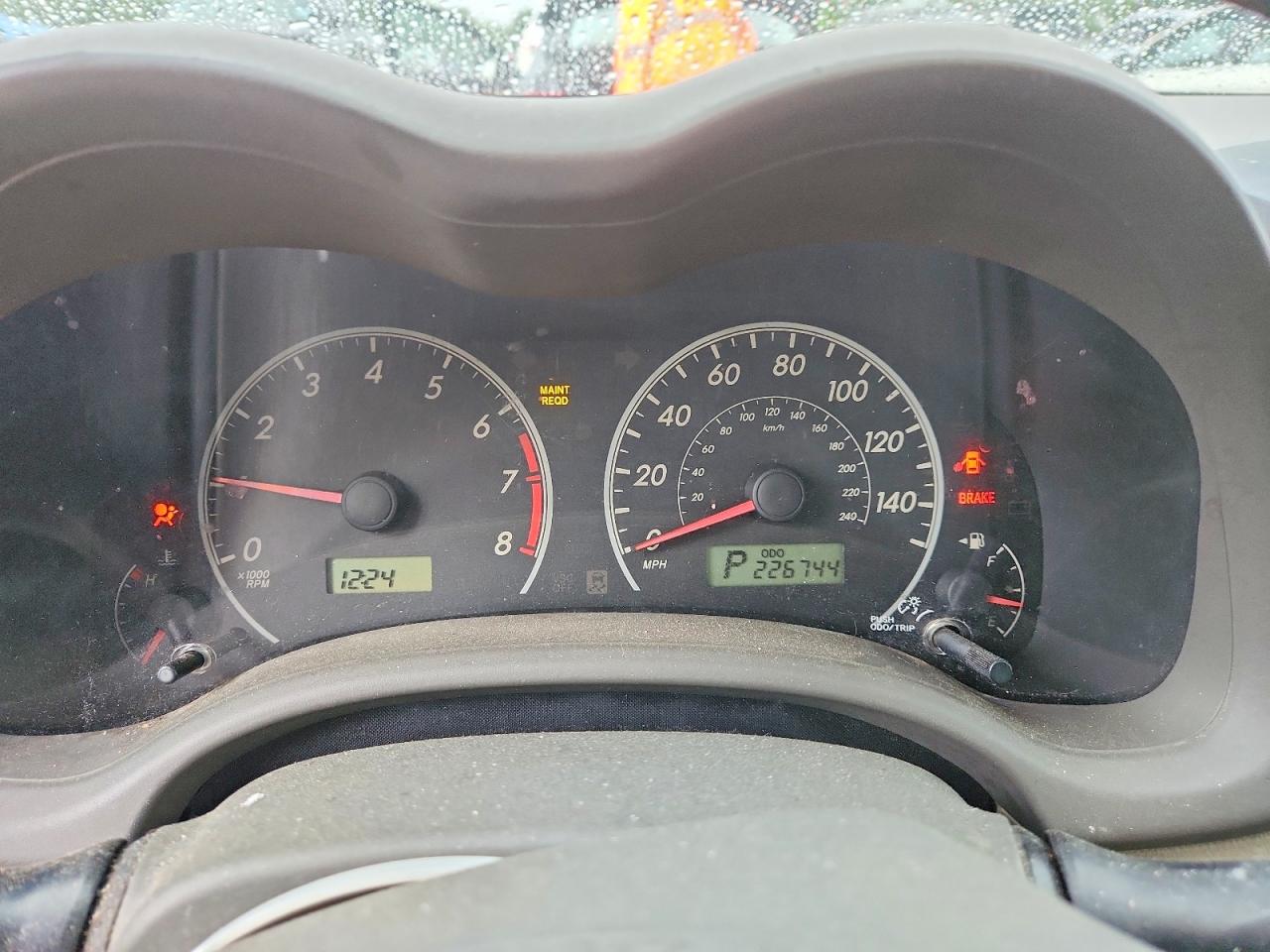 2009 Toyota Corolla Le Red vin: JTDBL40E79J047925