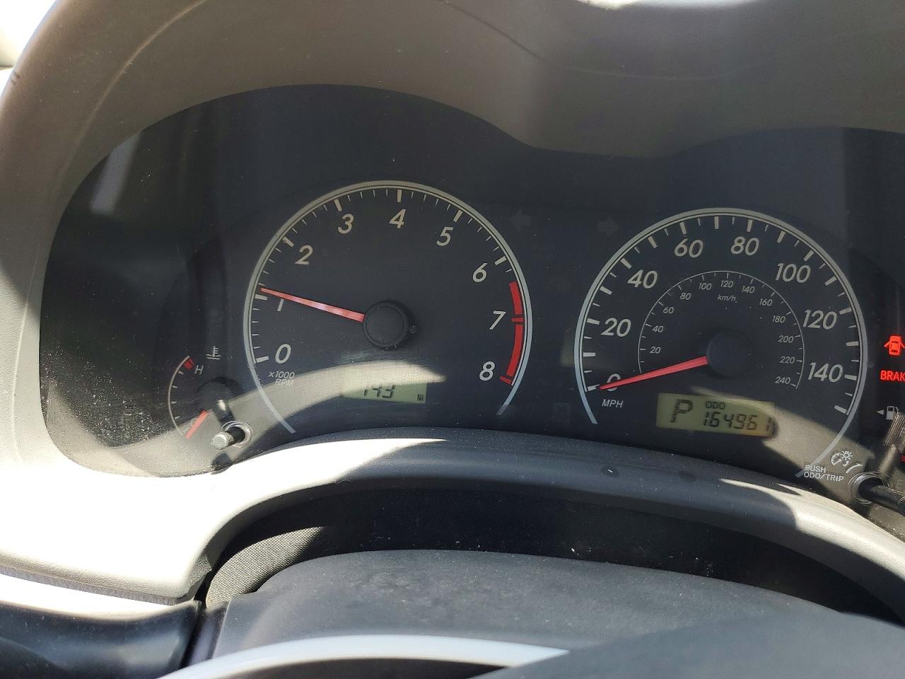 2009 Toyota Corolla Le Gray vin: JTDBL40E899047675