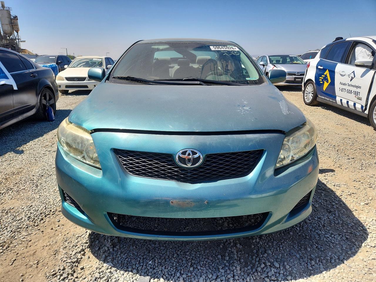 2009 Toyota Corolla Le Green vin: JTDBL40E899085469
