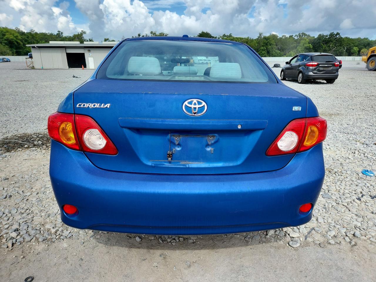2009 Toyota Corolla Base Blue vin: JTDBL40E89J042555