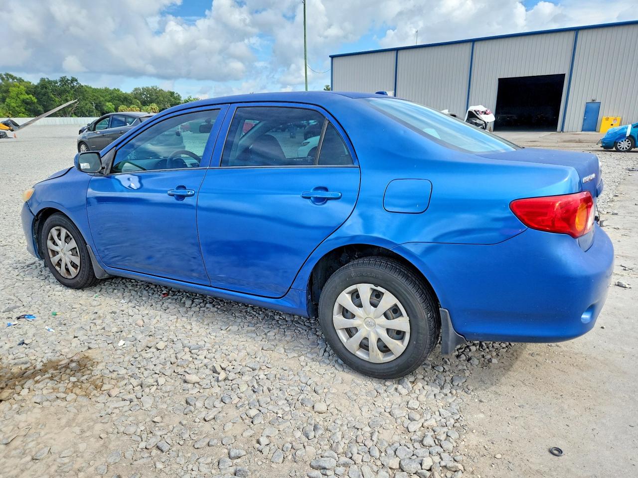 2009 Toyota Corolla Base Blue vin: JTDBL40E89J042555