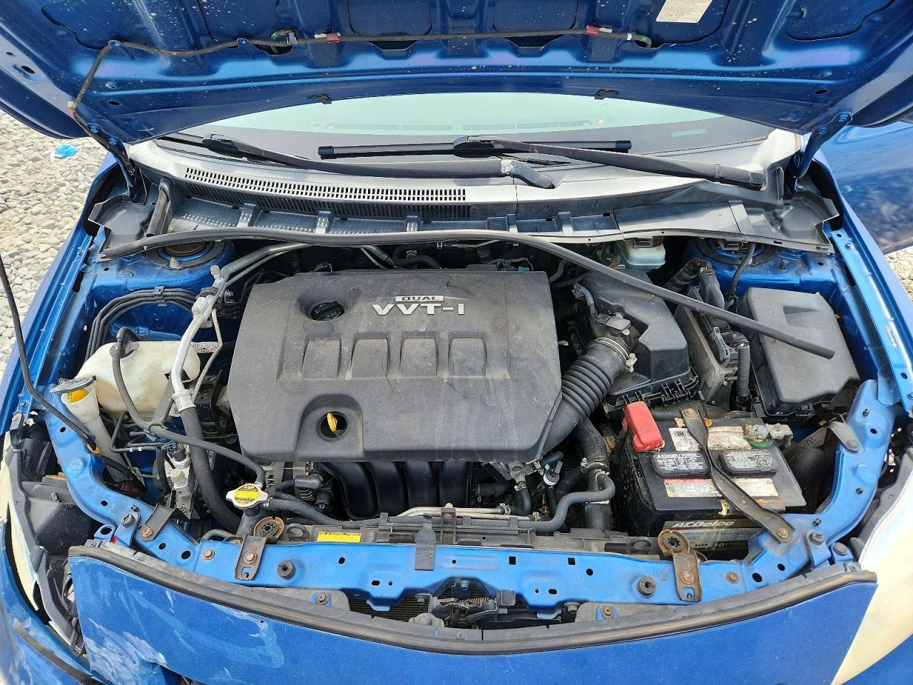 2009 Toyota Corolla Base Blue vin: JTDBL40E89J042555