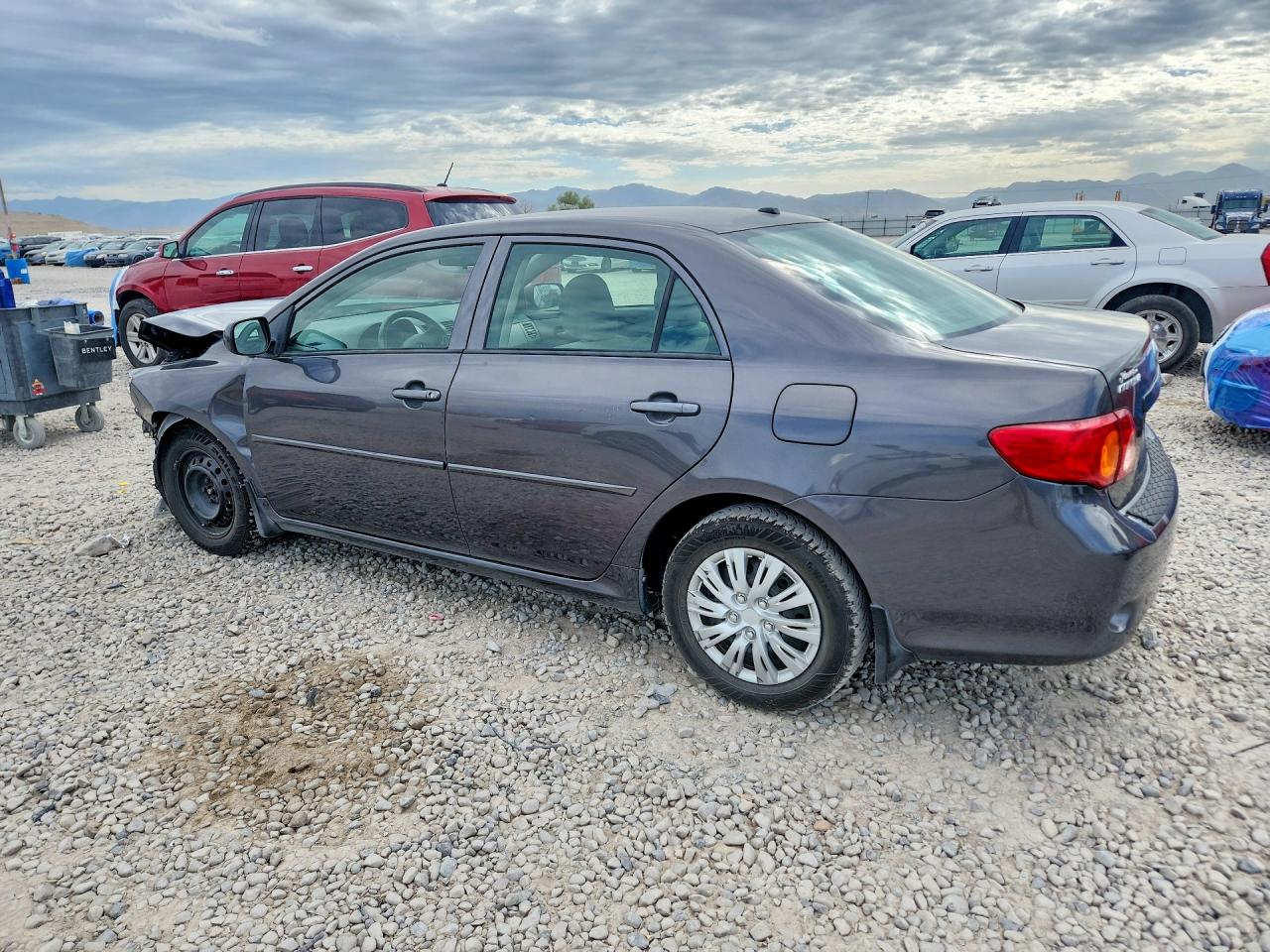 2009 Toyota Corolla Le Gray vin: JTDBL40E89J048534