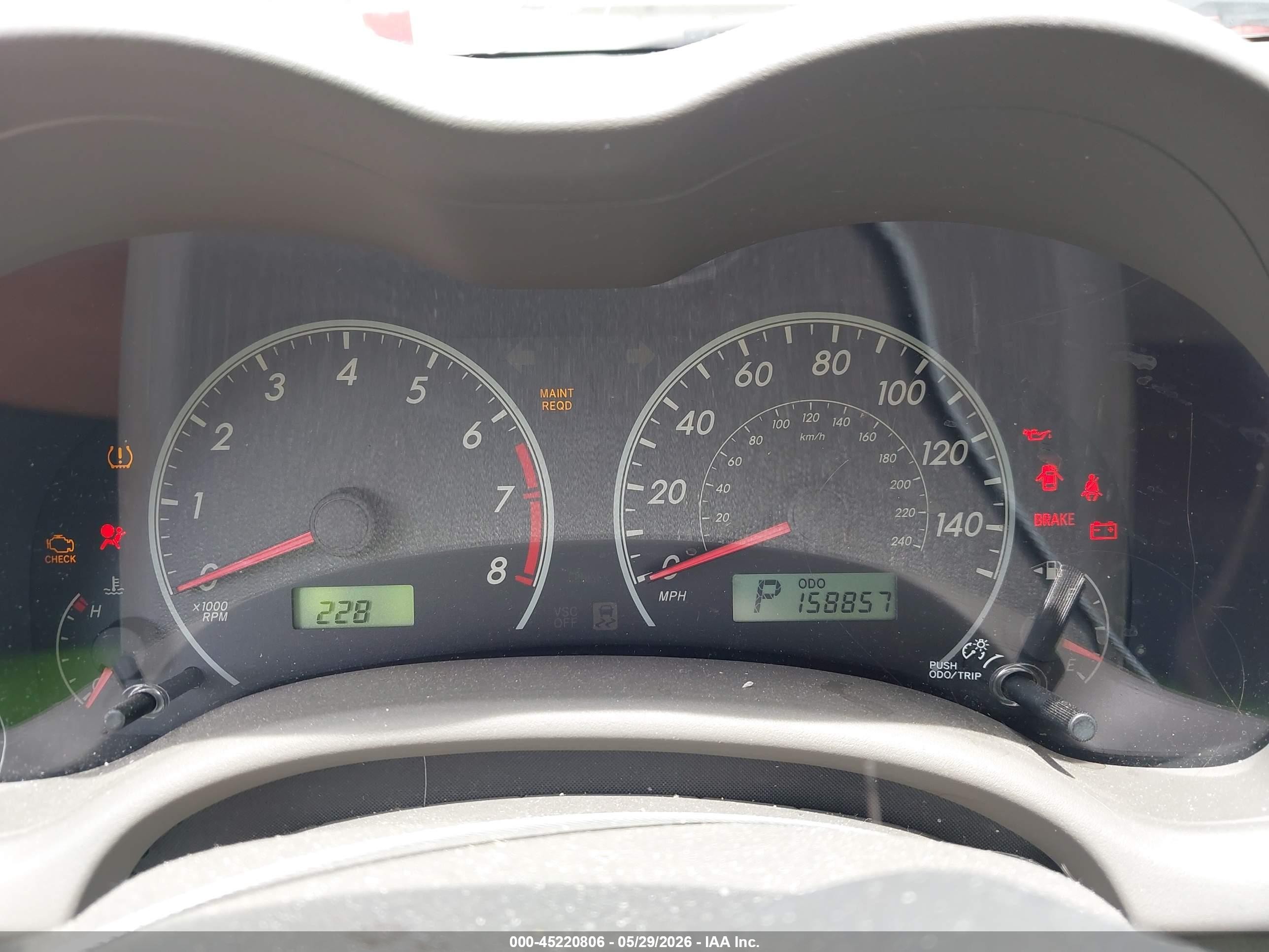 2009 Toyota Corolla Le Blue vin: JTDBL40E89J049246