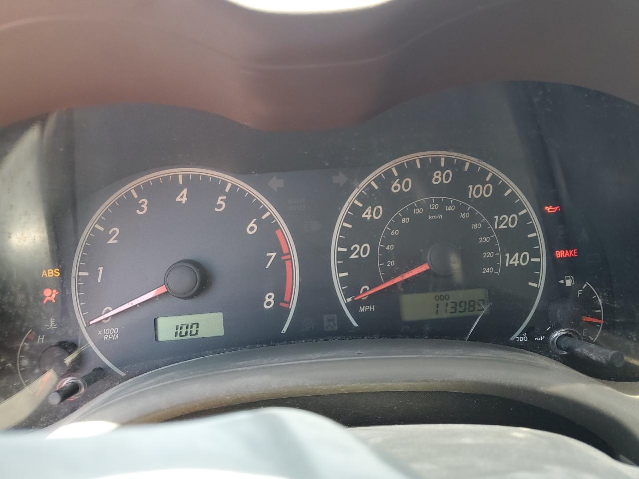 2009 Toyota Corolla Le Burgundy vin: JTDBL40E999027855
