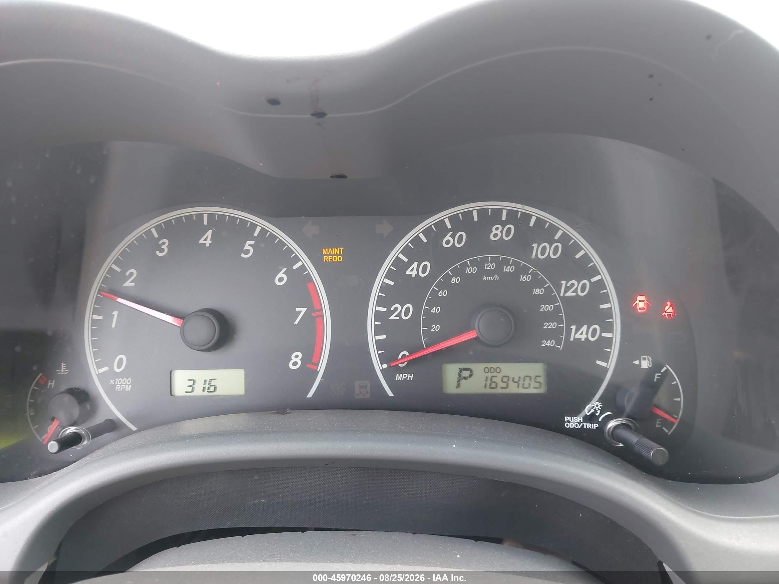 2009 Toyota Corolla Le Белый vin: JTDBL40E99J016157