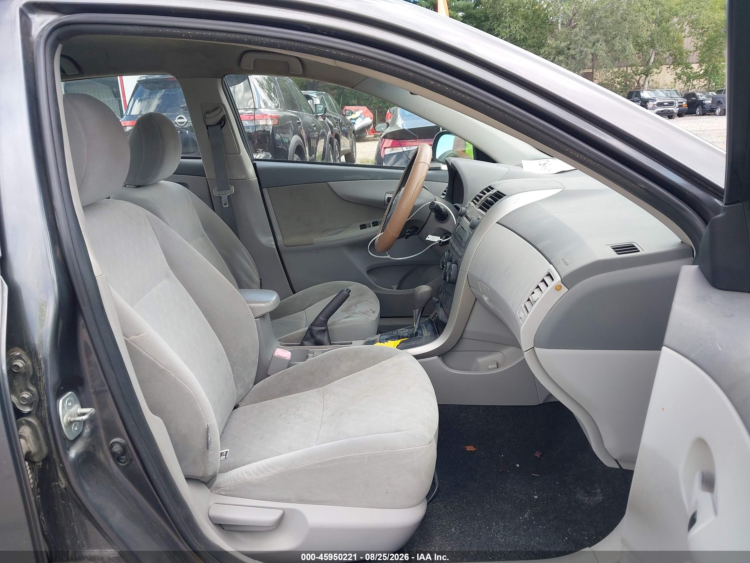 2009 Toyota Corolla Le Серый vin: JTDBL40E99J025358