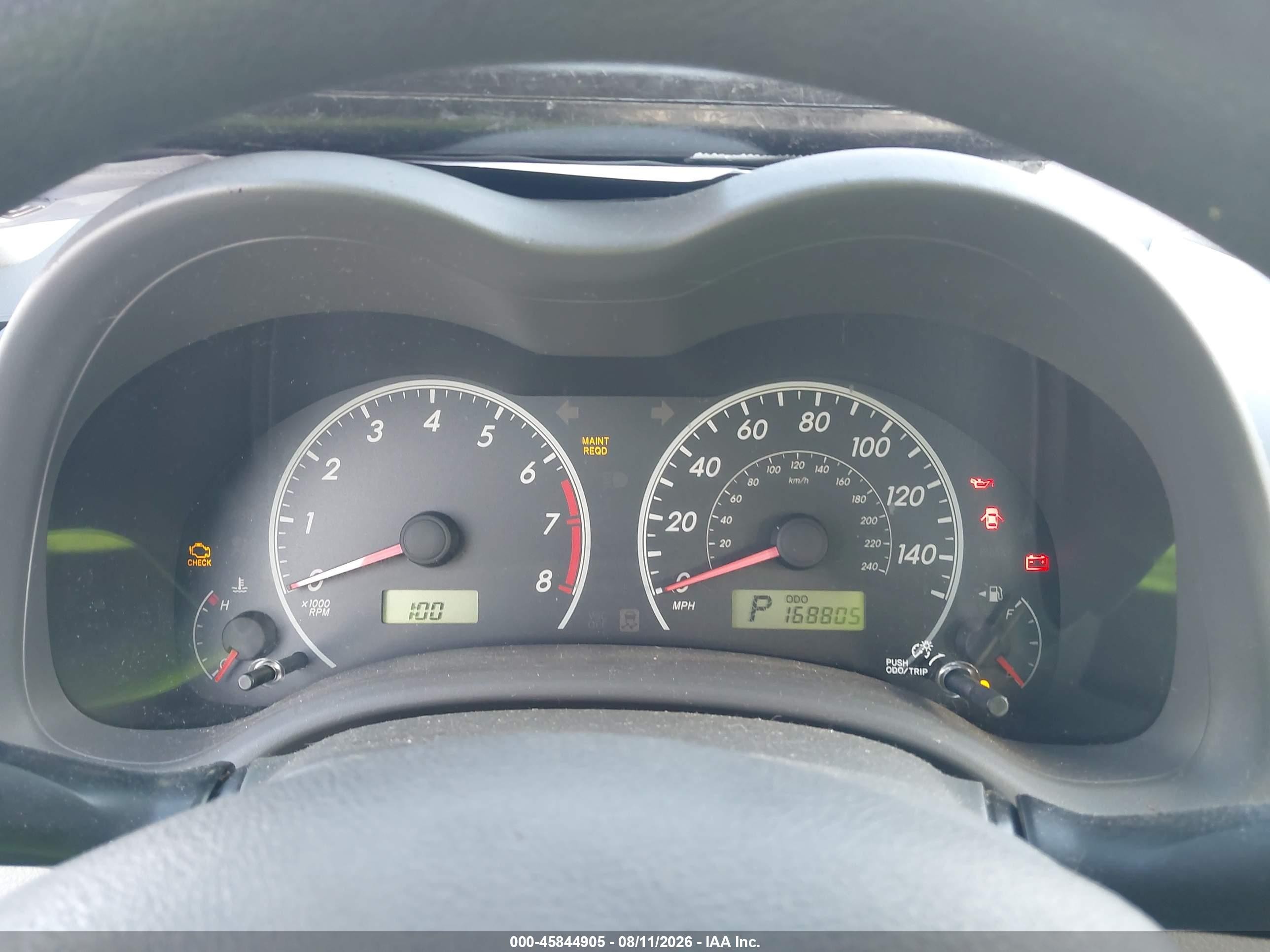 2009 Toyota Corolla Le Gray vin: JTDBL40E99J026428
