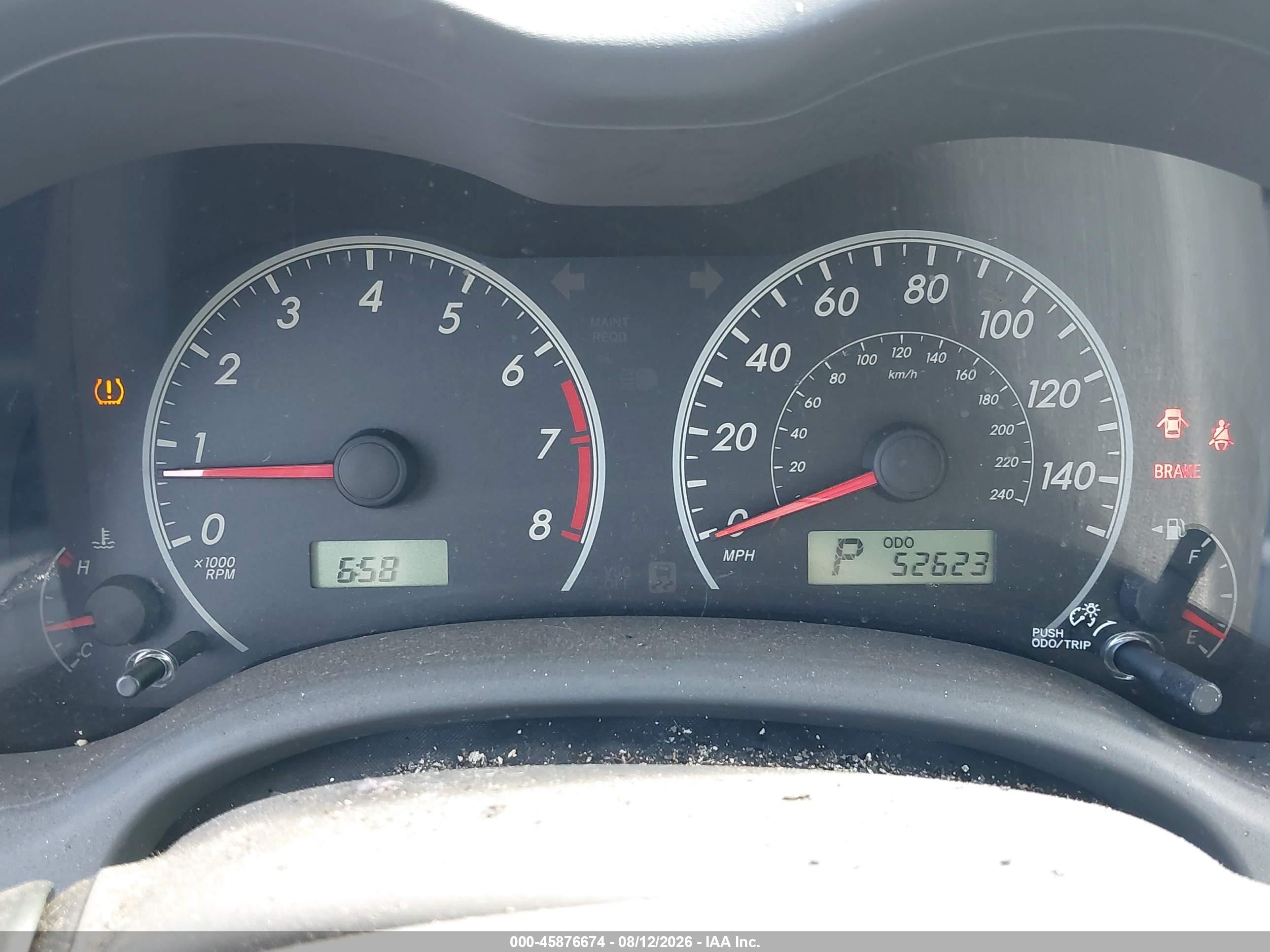2009 Toyota Corolla Белый vin: JTDBL40E99J030706