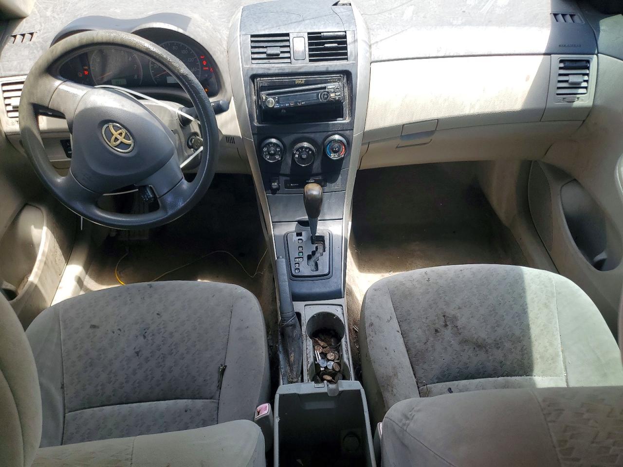 2009 Toyota Corolla Le Black vin: JTDBL40E99J032536
