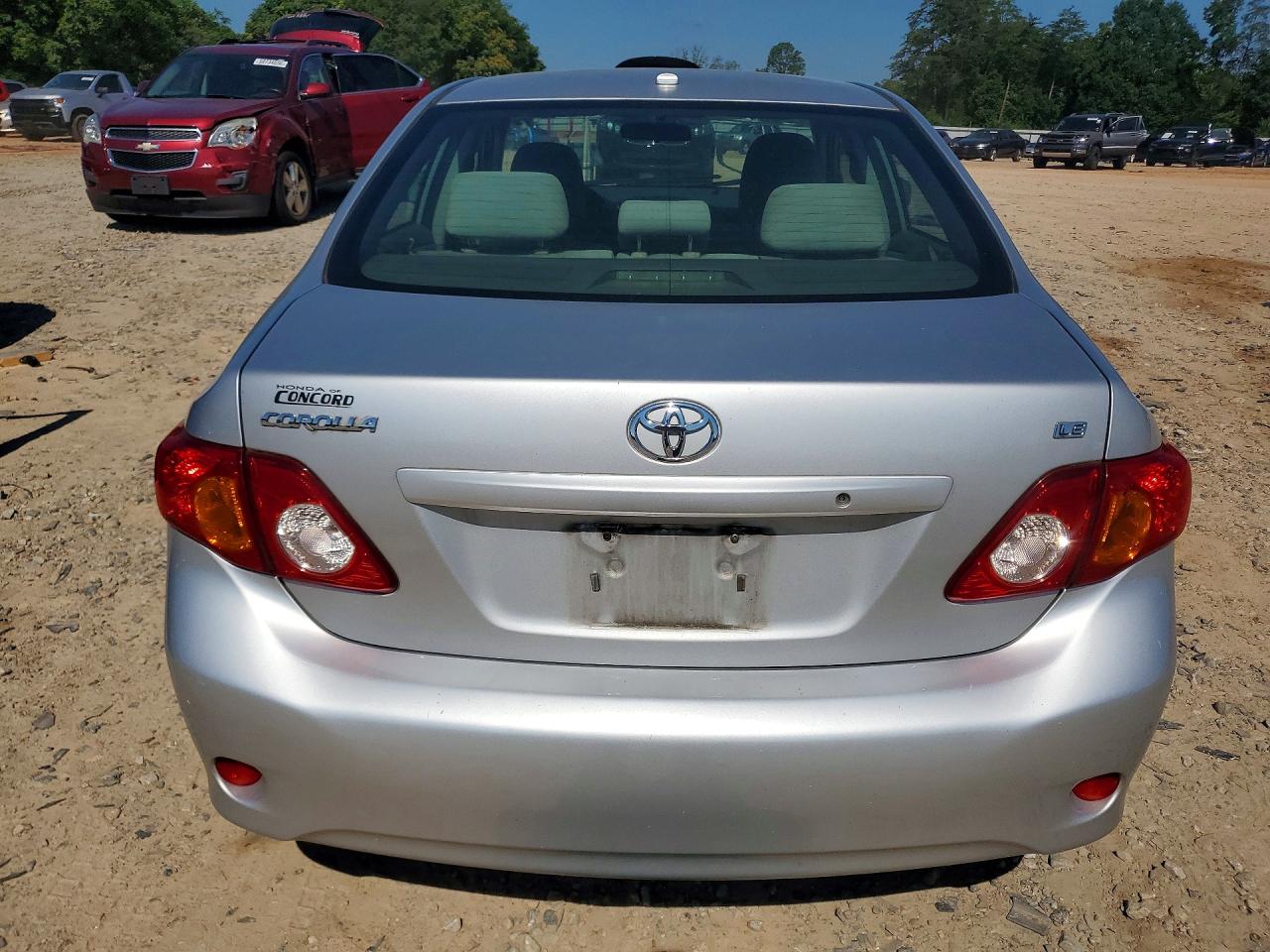 2009 Toyota Corolla Le Silver vin: JTDBL40EX99021529