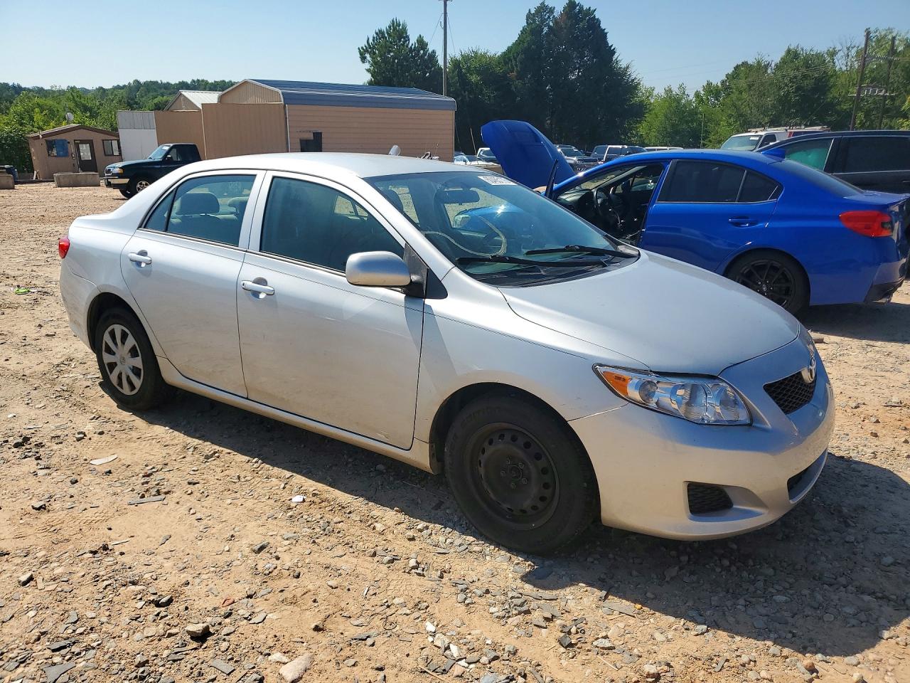 2009 Toyota Corolla Le Silver vin: JTDBL40EX99021529