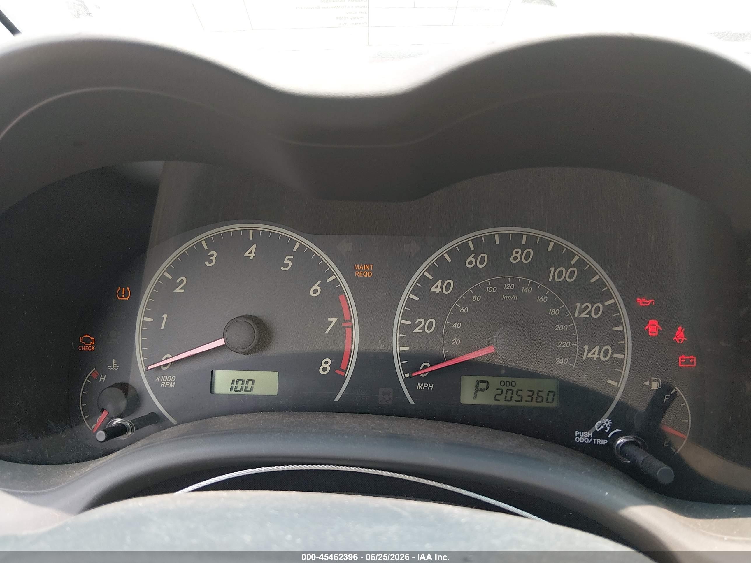 2009 Toyota Corolla Le Brown vin: JTDBL40EX99039125