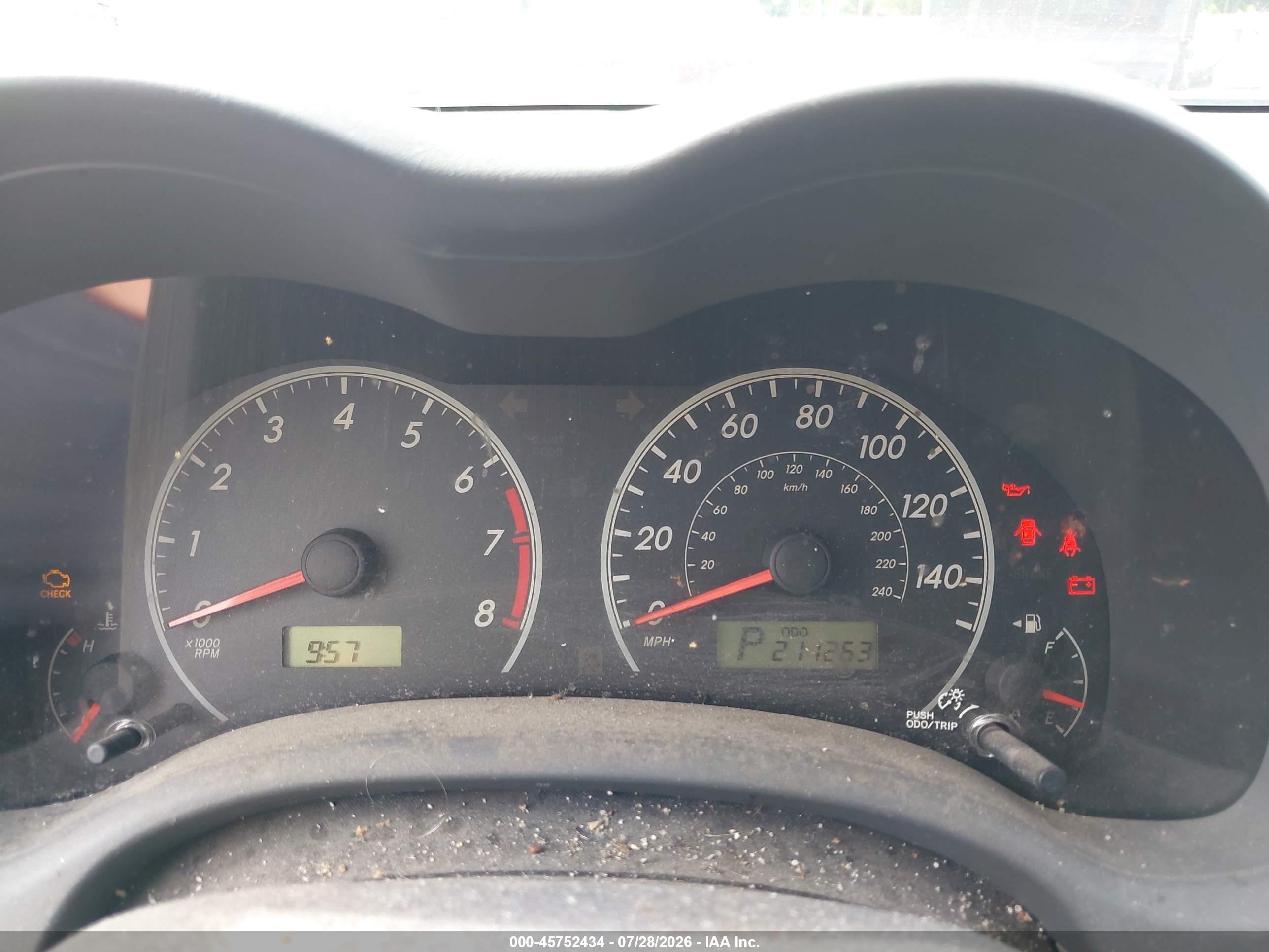 2009 Toyota Corolla Le Серый vin: JTDBL40EX99051050