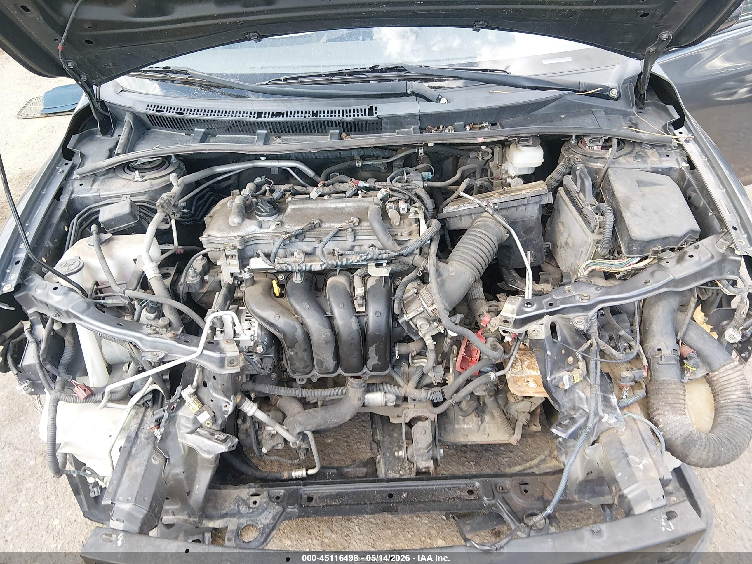 2009 Toyota Corolla Le Silver vin: JTDBL40EX99052604