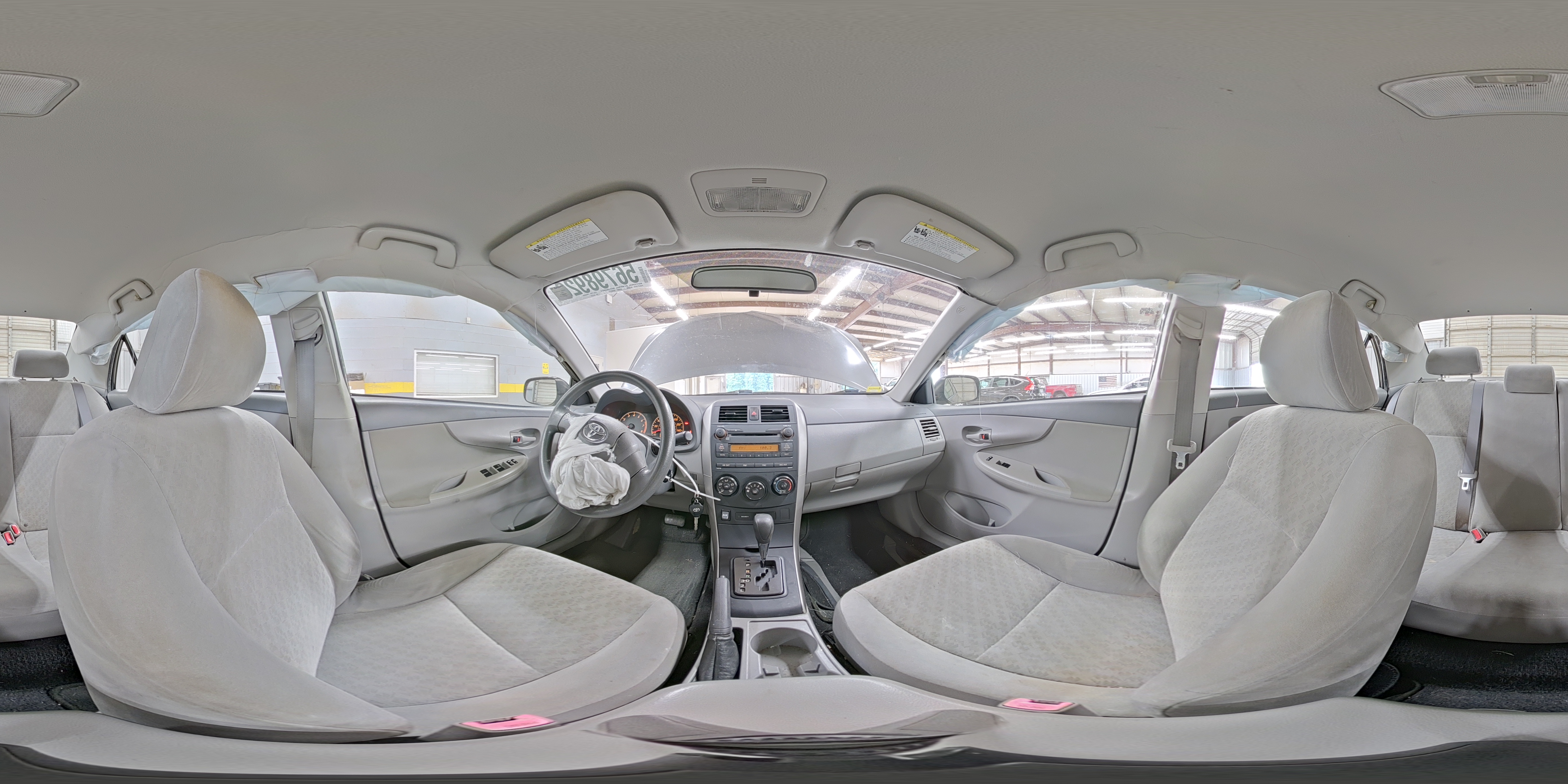 2009 Toyota Corolla Le Gray vin: JTDBL40EX99065322