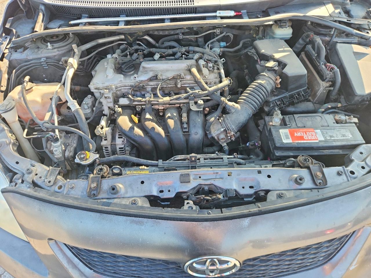 2009 Toyota Corolla Le Gray vin: JTDBL40EX99071816