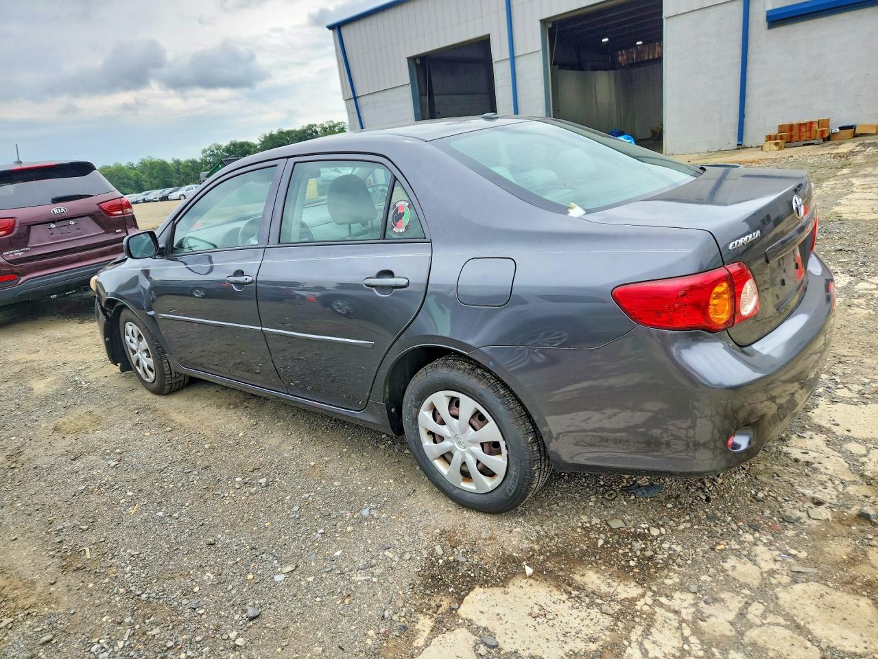 2009 Toyota Corolla Le Серый vin: JTDBL40EX99081746